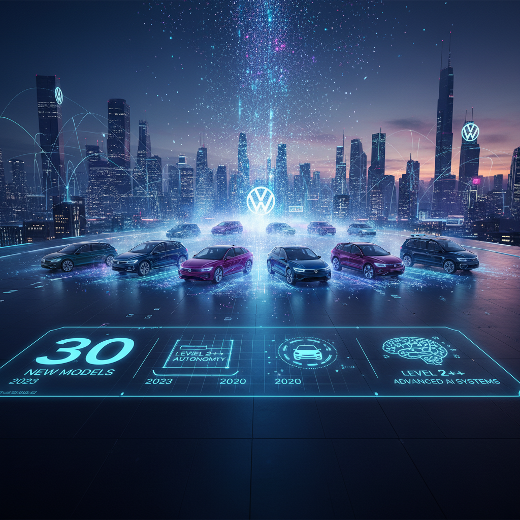 Tecnologías específicas y comparativa con otros fabricantes en la visión de Volkswagen Group 2030