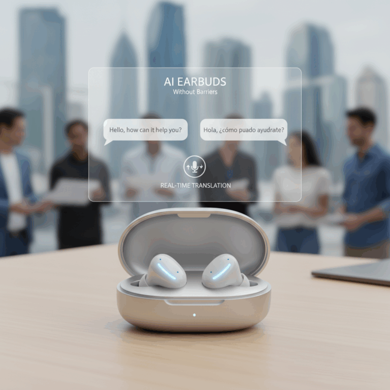 Real-Time Translation Earbuds with Advanced AI The Language Revolution