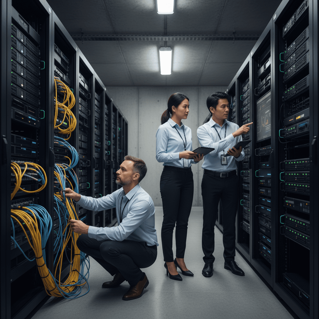 Solución cloud empresarial realizando copia de seguridad automática en la nube